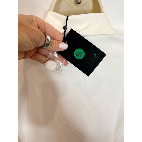 NBD Como La Flor Suit Dress in Ivory NWT - Size S - Picture 8 of 12